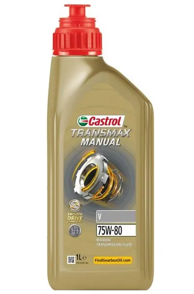 Ulei pentru cutie de viteze manuala CASTROL Transmax Manual V 75W80, volum 1 litru, sintetic 1L