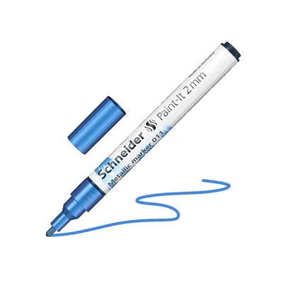 Marker cu vopsea 2.0mm, varf rotund, Paint-It 011, Schneider