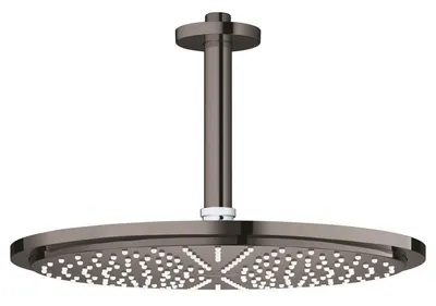 Dus fix Grohe Rainshower Cosmopolitan 310 26067A00, 1/2 inch, montare pe tavan, 310 mm, 1 pulverizare, anti-calcar, lucios, Hard Graphite