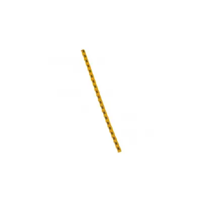Eticheta Duplix - negru capital letter on yellow backgrotund - ''R''
