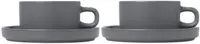 Set 2 cești de ceai Blomus - Pilar, 170 ml, gri
