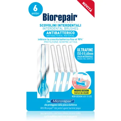 Biorepair Ultra Fine perie interdentara 0,60 mm 6 buc