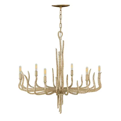 Corp de iluminat suspendat, lustra Spyre 6 Light Chandelier – Champagne Gold