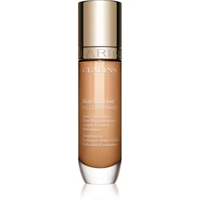 Clarins Skin Illusion Hydrating Foundation fond de ten cu acoperire ridicată culoare 108W 30 ml