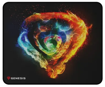 Pad de mouse Genesis - Carbon 500 M Fire G2, М, moale, negru