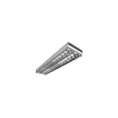 Lampa St 2x36 W Metacrilat Multilenticular cu Rama de Aluminiu - Alma