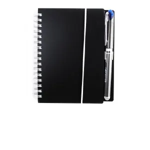 Agenda A6 Nedata (spiralizata + roller), culoare negru