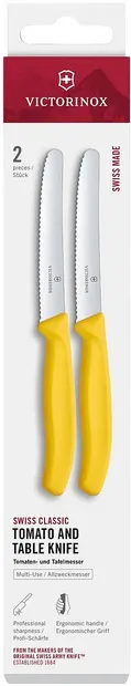 Set de cuțite de bucătărie Victorinox Swiss Classic – 2 bucăți, galbene