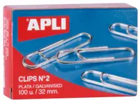 Cleme Apli - galvanizat, 32 mm, 100 bucăți