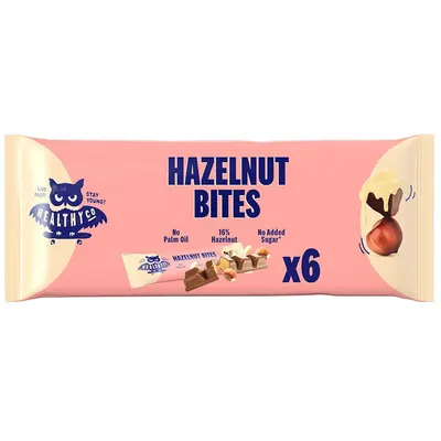 Batoane de Napolitana Glazurate cu Crema de Alune de Padure fara Zahar Adaugat 6x21g