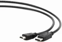 Cablu Gembrid CC-DP-HDMI-3M, DisplayPort - HDMI, 3m (Negru)