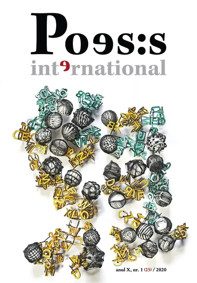 Revista "Poesis international" nr. 1 (25) / 2020
