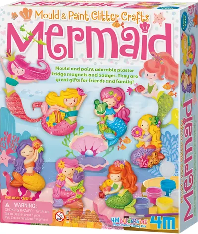 Set creativ 4M - Figurine din ipsos, sirene