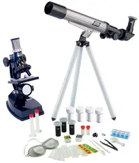 Set educativ Edu Toys - Telescop astronomic si microscop