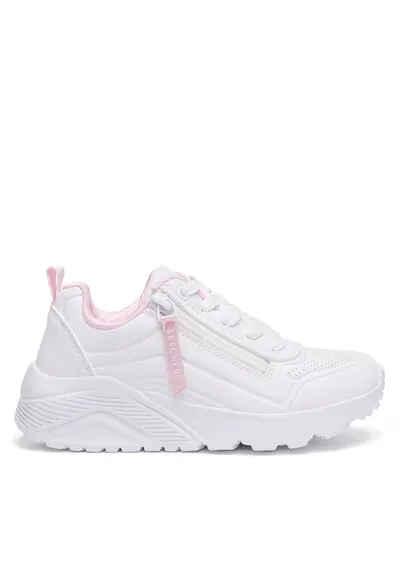 Pantofi sport copii - UNO LITE - alb - tesatura