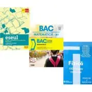 Pachet Bacalaureat 2026. Eseul. Literatura Romana. Pregatire individuala pentru proba scrisa, Matematica si Fizica 100 variante rezolvate