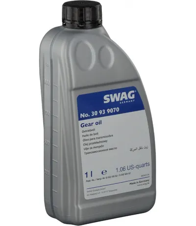 Ulei pentru transmisie cutie automata DSG 6 7 trepte SWAG Gear Oil 30 93 9070, volum 1 litru, culoare galben 1L