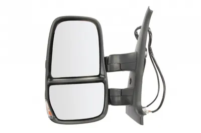 Oglinda stanga electrica incalzita, crom, scurt, cu senzor temperatura IVECO DAILY intre 2011-2014