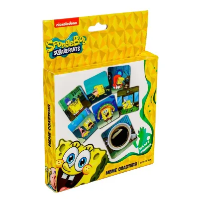Set 6 Suporturi Pahare Spongebob Squarepants - Meme