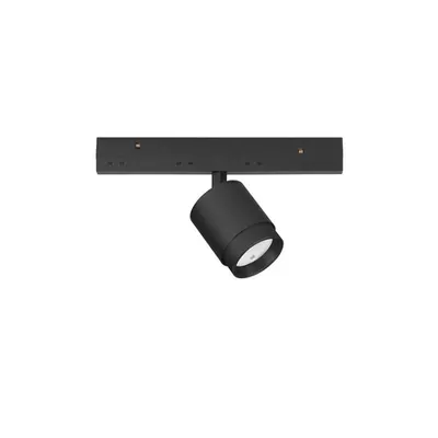 Sistem iluminat pe sina ULTRA SLIM MAGNETIC Nisipiu Negru Aluminiu 5W DC48V Bridgelux 363Lm >90 3000K IP20