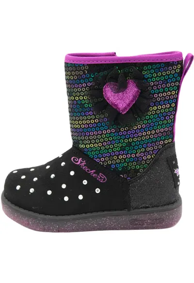 Cizme Twinkle Toes Glitzy Glam - Negru