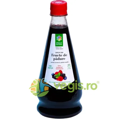 Sirop de Fructe de Padure Presat la Rece 520ml