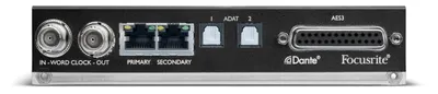 Card AD pentru preamplificator Focusrite - ISA ADN8, negru