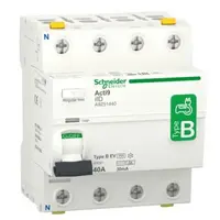 Intreruptor Diferential RCCB Acti9 iID Schneider A9Z51440, 4P, 40A, 30mA, Tip B-EV