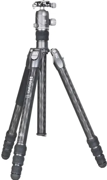 Trepied Benro - Rhino 34C + VX30, 49-175 cm, negru