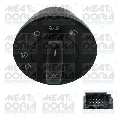 Comutator far potrivit SKODA OCTAVIA II 02.04-06.13
