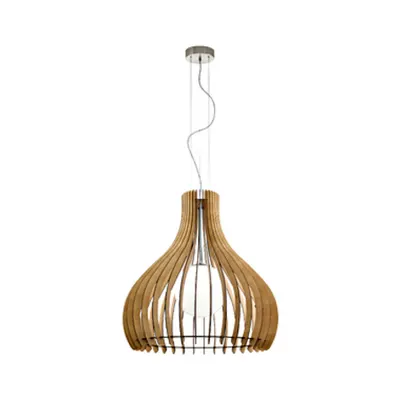 Pendant luminaire Tindori Ø1500 60W ahorn IP20