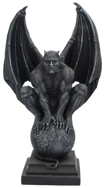 Statuetă Nemesis Now Gothic: Grasp of Darkness - Gargoyle, 31 cm
