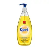 Detergent de Vase cu Pompita Sano Spark Lamaie, 700 ml