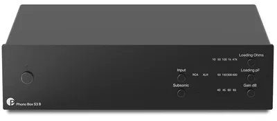 Preamplificator pentru pick-up Pro-Ject - PhonoBox S3 B, negru