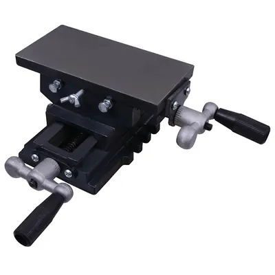 VidaXL Menghină cu masă transversală operată manuală