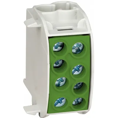 Clema de derivatie Cu-Al, 35mmp, 1P izolata Schrack IKA26230 / 080210-X-3 verde