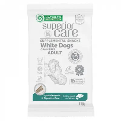 Recompense pentru caini N.P. Superior Care Hypoallergenic Digestive Care cu somon 110 gr