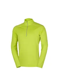 Pulover tehnic de schi pentru bărbați GUSTAV - Verde lime