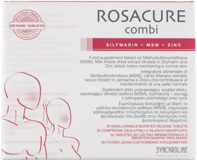 Synchroline Rosacure Combi, 30 tablete