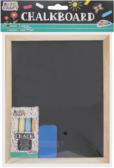 Tablă Grafix - 20 x 16 cm, cu cretă și burete