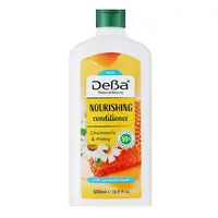 Balsam de par hranitor pentru par deteriorat DEBA Natural Beauty, Rubella | 500 ml