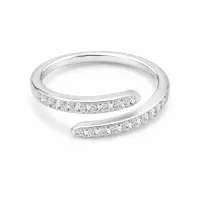 Inel Sway Silver cu Argint Reglabil