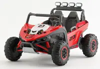 UTV electric pentru copii, Kinderauto Arrow Dune-Buggy, 220W, 12V, roti EVA, premium, 2 locuri, rosu