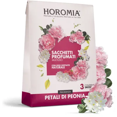 Saculeti Parfumati Multifunctionali cu Orez Petali di Peonia 3buc