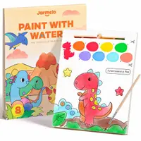 Carte de desen în apă și acuarele Jarmelo - Dinozauri