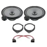Pachet difuzoare auto Hertz Uno dedicat usi fata Toyota Rav 4 2012-2018, RMS 75W