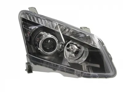 Far Dreapta (H11 HB3, electric, manual, fara motoras, culoare insert: negru, culoare semnalizator: alb) potrivit ISUZU D-MAX II