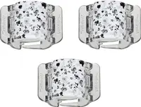 LinziClip Mini Agrafă de păr, rozariu floral, 3 buc