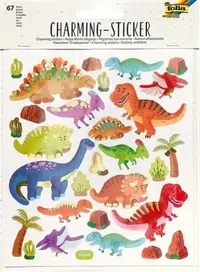 Stickere Folia - Dinozauri si spatiu, 67 buc.