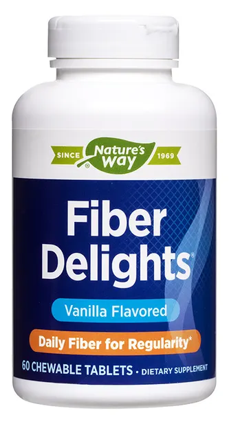 Fiber Delights, 60 tablete, Nature's Way